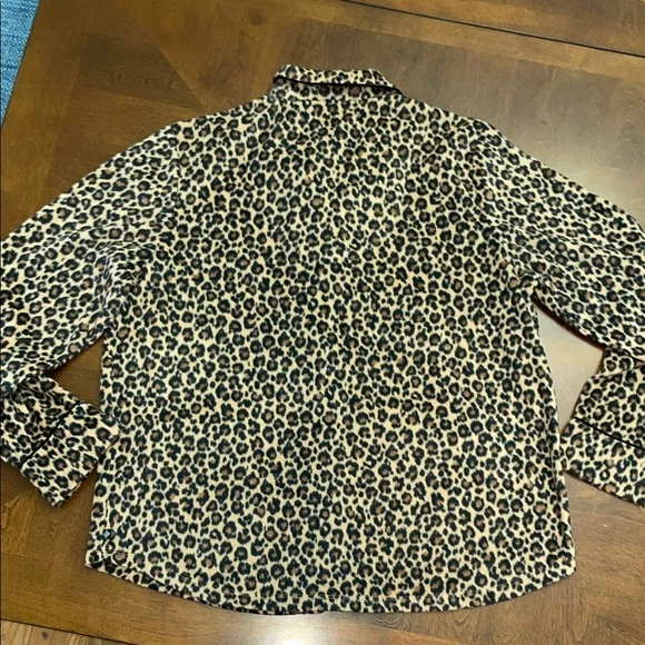 Simply Vera Leopard Print Pajama set, Women’s XL - Picture 3 of 8